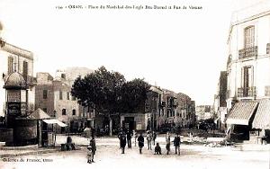 ORAN - PLACE DU M.D.L. BEN DAOUD ET RUE DE VIENNE